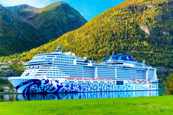 MSC Euribia, In Norwegen, IMO 9901544, MMSI 256281000, 